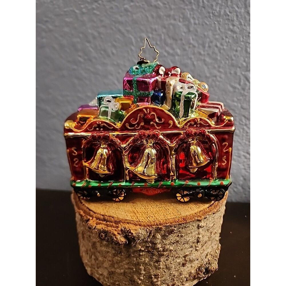 Rare CHRISTOPHER RADKO B&O RAILWAY LEADING THE WAY TRAIN‎ ELVES PRESENTS LE